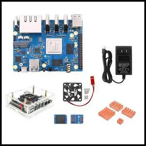 FOR Peel 5 Plus 16GBRAM+256GB Emmc Module RK3588 Octa-Core Support 8K Video 2.5G WiFi6 Module Accessories US Plug