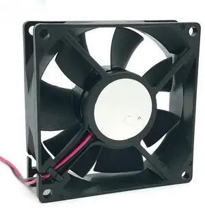 FOR for cooling fan 80mm AFB0824SH 80*80*25mm DC 24V 0.33A 4000RPM 46.62CFM 2-Pin cooler