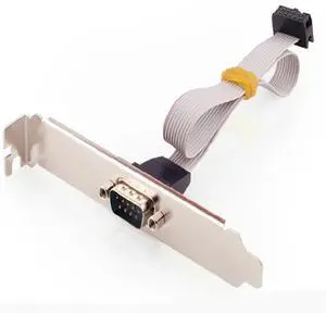 FOR 10P to DB9 Serial Port Bracket MainBoard 10P to 9P RS232 DB9 Male Extension Line computer MotherBoard COM Extended line FOR 10P to DB9 Serial Port Bracket MainBoard 10P to 9P RS232 DB9 Male Extension Line computer MotherBoard COM Extended line
