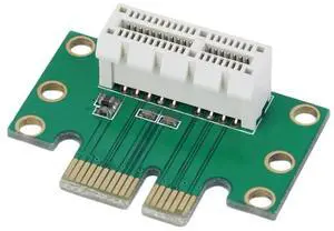 FOR PCI-E PCI Express 1X Adapter Card 90 Degree For 1U Server Chassis