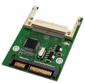 FOR Compact Flash Type I/II CF To SATA Converter HDD Hard Disk Drive Card Adapter 2.5 SATA TO CF