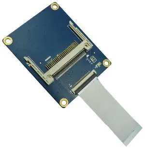 FOR 1.8 Compact Flash CF Memory Card to CE Ipod ZIF SSD HDD Adapter with ZIF Cables