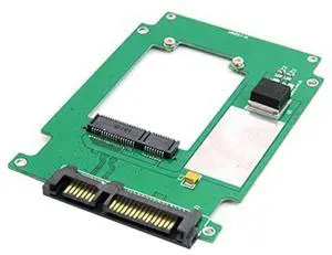 FOR 50mm mini PCI-E mSATA SSD to 2.5 SATA 22pin Hard Disk Converter Adapter PCBA