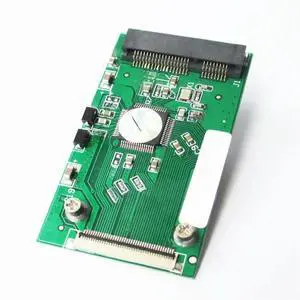 FOR mSATA to CE ZIF mini SATA to ZIF 40pin Card 50mm Mini PCI-E PCI E Express 1.8 inch SSD HDD Adapter Converter for Laptop Notebook