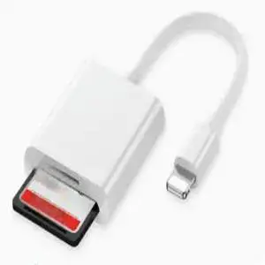 FOR SD Card Reader for OTG Adapter Camera Dongle 128gb 200gb camera video photo file iOS