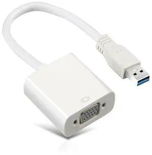 FOR USB V01 High Performance USB3.0 to VGA Converter Adapter for Computer Projector
