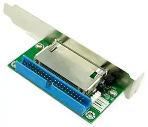 FOR 40Pin ATA IDE to Compact Flash CF Adapter Converter with PCI Bracket Back Panel