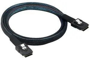 FOR 8087 Line SFF8087 To 8087 Server Line Array Card MINISAS 36P Straight Head 6gbs 1 M