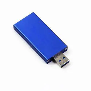 FOR Compact USB 3.0 USB3.0 to M.2 NGFF B Key SSD 2230 2242 Adapter Card Converter Enclosure Case Cover Box