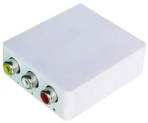 FOR RCA AV to HDMI Converter Adapter Mini Composite CVBS to HDMI AV2HDMI Converter in Retail Package 1080P