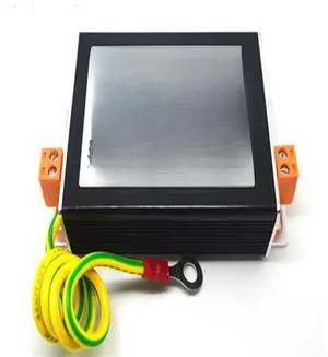 FOR 1PCS Ethernet +220V Power Supply 12V/24V Protector 2 in 1 CCTV Lighting Protection Device