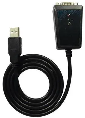 FOR USB 2.0 to Serial RS-232 DB9 9Pin Adapter Converter Cable Chipset Length 1M USB TO RS232 T WIN10