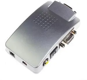 FOR Universal PC VGA to TV AV RCA Signal Adapter Converter Video Switch Box ts NTSC PAL