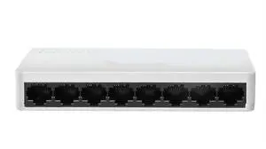 FOR Mini Network Switch 8 Ports 100Mbps Fast Ethernet Switch RJ45 LAN Hub MDI Full Half duplex AC Prower Supply portas