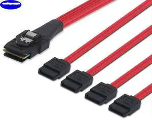 FOR MINI SAS SFF-8087 to 4 Ports SATA server high-speed con tion Cable