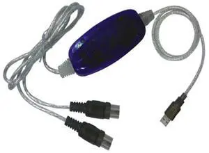 FOR USB to MIDI line music editing line USB data cable WIN8 MIDI USB Cable Converter PC Music Keyboard Adapter