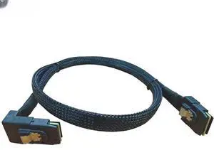 FOR MINI SAS SFF-8087 To 90-degree SAS SFF-8087 Server High-speed Con tion Cable