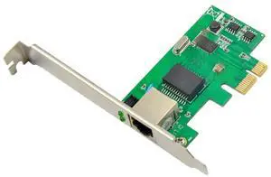 FOR PCIe x1 Gigabit 1000M PCI Express to Rj45 PCI-E LAN Adapter converter NIC RTL8168E 8168 chipset