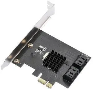 FOR 88SE9215 4 Ports SATA 6G PCI Express Card PCI-e To SATA III 3.0 Converter SATA3.0 HDD SSD IPFS for BTC Mining