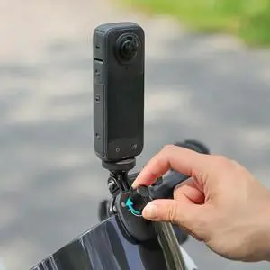 FOR Motorcycle Windshield Mounting Clamp Aluminum Mount For Camera Accessories FOR Motorcycle Windshield Mounting Clamp Aluminum Mount For Camera Accessories