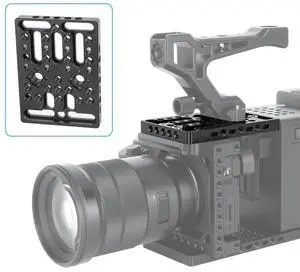 FOR Camera Multipurpose Baseplate Accessory Cheese Mounting Plate With 1/4"-20 & 3/8"-16 Threaded Holes For DIY Configuratio FOR Camera Multipurpose Baseplate Accessory Cheese Mounting Plate With 1/4"-20 & 3/8"-16 Threaded Holes For DIY Configuratio