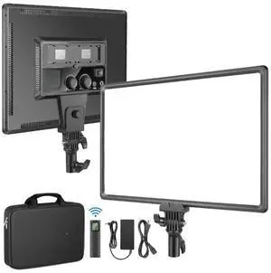 FOR NL288 LED video light with 2.4G remote control, adjustable fill light, dual color soft light panel suitable for photography FOR NL288 LED video light with 2.4G remote control, adjustable fill light, dual color soft light panel suitable for photography