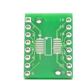 FOR 20Pcs Sop16 Ssop16 Tssop16 To Dip16 0.65/1.27Mm Ic Adapter Pcb Board FOR 20Pcs Sop16 Ssop16 Tssop16 To Dip16 0.65/1.27Mm Ic Adapter Pcb Board