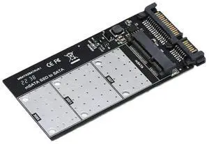 FOR Laptop M. 2 MSATA SSD To SATA Adapter Converter Card Up To 6Gbps 2.5 Inch For SSD Devices FOR Laptop M. 2 MSATA SSD To SATA Adapter Converter Card Up To 6Gbps 2.5 Inch For SSD Devices