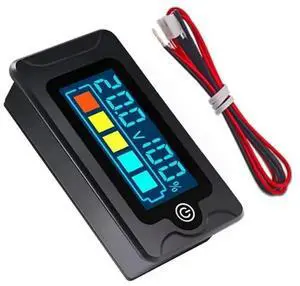 FOR PZEM-009 Mini Tester Lithium Iron Phosphate Voltmeter Ternary Lithium Voltage Detection FOR PZEM-009 Mini Tester Lithium Iron Phosphate Voltmeter Ternary Lithium Voltage Detection