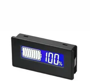 FOR Li- Lifepo4 Lead Acid Capacity Indicator DC 8-100V Digital Voltmeter Tester Temperature Monitor 12V 24V 48V FOR Li- Lifepo4 Lead Acid Capacity Indicator DC 8-100V Digital Voltmeter Tester Temperature Monitor 12V 24V 48V