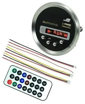 FOR JQ-D122BT With Amplifier MP3 Decoder Board 5.0 Car MP3 Player USB FM Decoder Board Replacement FOR JQ-D122BT With Amplifier MP3 Decoder Board 5.0 Car MP3 Player USB FM Decoder Board Replacement