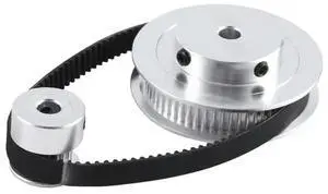 FOR GT2 Timing Belt Pulley 60Teeth 20Teeth 5Mm Reduction 1:3 Belt Width 6Mm For 3D Printer Accessories FOR GT2 Timing Belt Pulley 60Teeth 20Teeth 5Mm Reduction 1:3 Belt Width 6Mm For 3D Printer Accessories