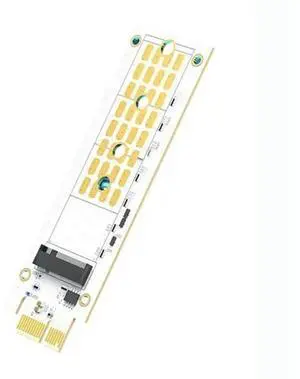 FOR RGB Computer Adapter 2280 HDD SSD PCIE X1 To M. 2 M Key NVME Riser Adapter Card Board HDD 32Gbps M2 Mkey M-Key Expansion Ca FOR RGB Computer Adapter 2280 HDD SSD PCIE X1 To M. 2 M Key NVME Riser Adapter Card Board HDD 32Gbps M2 Mkey M-Key Expansion Ca