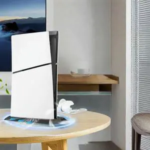 FOR Vertical Stand For Slim Console Cooling Bracket Base Holder For Slim Accsessories With Built-In Cooling Vents FOR Vertical Stand For Slim Console Cooling Bracket Base Holder For Slim Accsessories With Built-In Cooling Vents