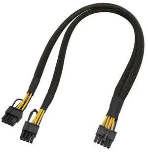 FOR 10PIN Male To Dual 8 Pin(6+2) Male Graphics Card Power Supply Cable Server 10PIN To Graphics Card Power Cable For Server FOR 10PIN Male To Dual 8 Pin(6+2) Male Graphics Card Power Supply Cable Server 10PIN To Graphics Card Power Cable For Server