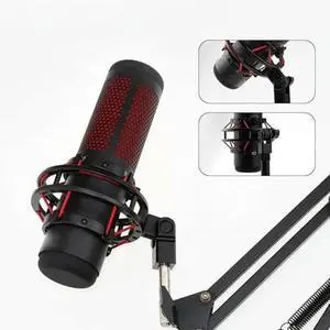 FOR Quadcast Microphone Stand And Boom Arm Compatible 3/8-Inch Or 1/4-Inch Microphone Adapter FOR Quadcast Microphone Stand And Boom Arm Compatible 3/8-Inch Or 1/4-Inch Microphone Adapter