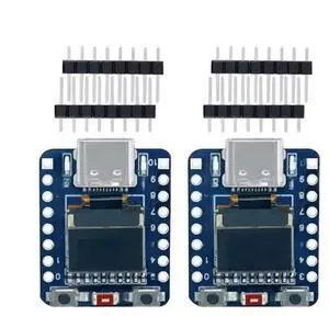 FOR -C3 Development Board MINI 2.4G Wifi 4 BT Module 0.42" OLED Display 4MB Antenna USB Type-C 2Pcs FOR -C3 Development Board MINI 2.4G Wifi 4 BT Module 0.42" OLED Display 4MB Antenna USB Type-C 2Pcs