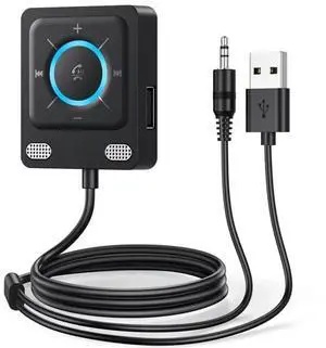FOR Wireless 6.0 Car Adapter Dual Mic USB 3.5Mm AUX Adapter Wireless FOR Wireless 6.0 Car Adapter Dual Mic USB 3.5Mm AUX Adapter Wireless