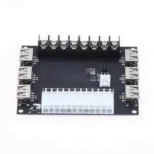 FOR Computer Power Supply Board 24 Pins ATX Power Supply 12V/24V Circuit Breaker Board FOR Computer Power Supply Board 24 Pins ATX Power Supply 12V/24V Circuit Breaker Board