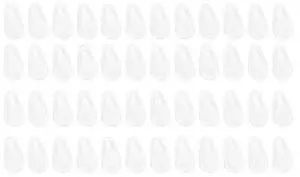 FOR Glasses& Sunglasses Compatible 24 Pairs Silicone Nose Pads, Non-Slip Adhesive Air Chamber Cushions 15Mm/0.6In For Eyegl FOR Glasses& Sunglasses Compatible 24 Pairs Silicone Nose Pads, Non-Slip Adhesive Air Chamber Cushions 15Mm/0.6In For Eyegl