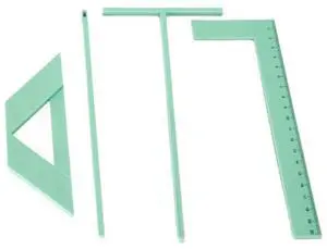 FOR Efficient And Convenient Binding For Bookbinding- Plastic Bookbinding Ruler Set Of 4 Pieces FOR Efficient And Convenient Binding For Bookbinding- Plastic Bookbinding Ruler Set Of 4 Pieces