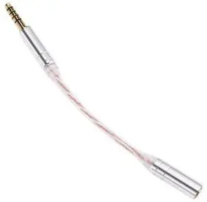 FOR Stereo Male Jack Balanced Audio Cable Adapter 4.4MM Male Plug To 3.5MM Female Balanced Connector FOR Stereo Male Jack Balanced Audio Cable Adapter 4.4MM Male Plug To 3.5MM Female Balanced Connector