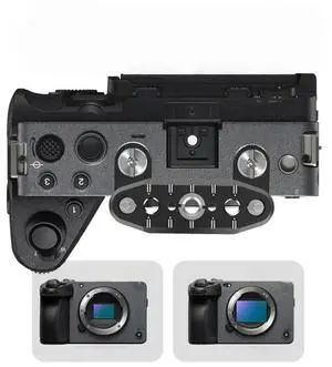 FOR Quick Release Plate 63Mm Mini Aluminium Alloy NATO Rail Top Expansion Board For FX30/FX3 DSLR Camera Cage Rig FOR Quick Release Plate 63Mm Mini Aluminium Alloy NATO Rail Top Expansion Board For FX30/FX3 DSLR Camera Cage Rig