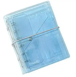 FOR Thin Aesthetic Pocket Planner Clear Refillable Notebook Portable Tri-Fold Accordion Journal FOR Thin Aesthetic Pocket Planner Clear Refillable Notebook Portable Tri-Fold Accordion Journal