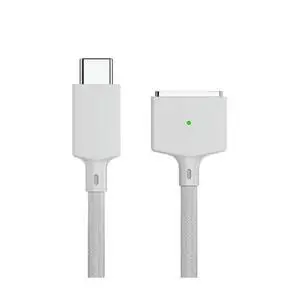 FOR Cord 2M USB Type-C To Mac-Safe 3 Magnetic PD 140W Laptop Charging Cable Converter For Air/Pro A2442 FOR Cord 2M USB Type-C To Mac-Safe 3 Magnetic PD 140W Laptop Charging Cable Converter For Air/Pro A2442