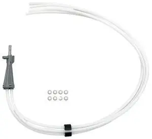 FOR AD5X 3D Printer 4 In 1 Out Tube Set With Screws Filament Hub Connector 4-Color Module Feeding PTFE Tube FOR AD5X 3D Printer 4 In 1 Out Tube Set With Screws Filament Hub Connector 4-Color Module Feeding PTFE Tube
