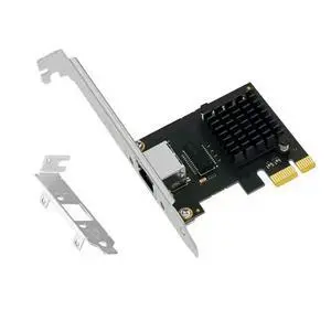 FOR Wired Network Adapter 2.5G PCI-E To RJ45 Ethernet LAN Controller RTL8125B Chip 100/1000/2500Mbps Pcie X1 Network Card FOR Wired Network Adapter 2.5G PCI-E To RJ45 Ethernet LAN Controller RTL8125B Chip 100/1000/2500Mbps Pcie X1 Network Card