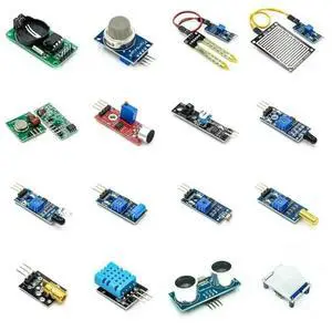 FOR Sensor Module Kit 16-Sensor For Pi 2Nd Generation Gen B Starter Kit DIY Smart Car Sensor Set FOR Sensor Module Kit 16-Sensor For Pi 2Nd Generation Gen B Starter Kit DIY Smart Car Sensor Set