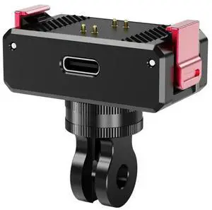 FOR Magnetic Mount Base For Action Camera Cycling Vlog 360° Adjustable Support Charging While Recording FOR Magnetic Mount Base For Action Camera Cycling Vlog 360° Adjustable Support Charging While Recording