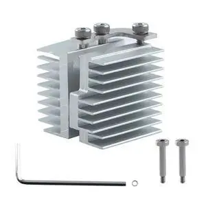 FOR AD5X Heating Sink Replacement:Aluminum Heatsink Radiator To Print Head Extruder Hotend Fast Cooling Block FOR AD5X Heating Sink Replacement:Aluminum Heatsink Radiator To Print Head Extruder Hotend Fast Cooling Block